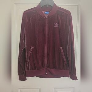 Adidas Burgundy Jacket